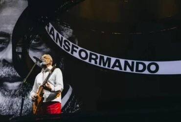 Gilberto Gil na turnê Tempo Rei