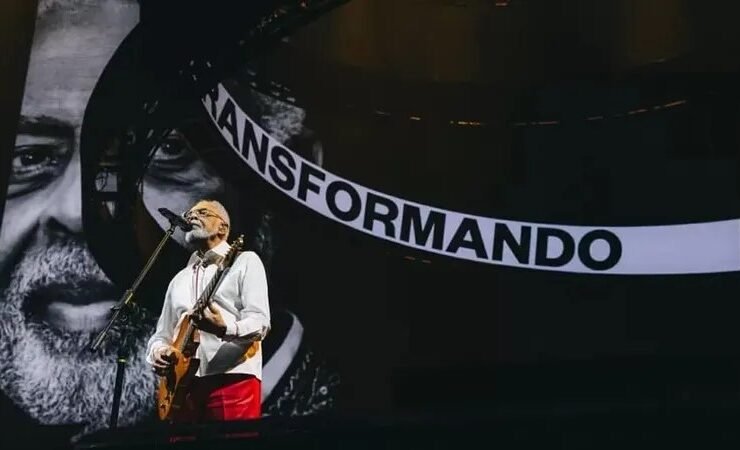Gilberto Gil na turnê Tempo Rei