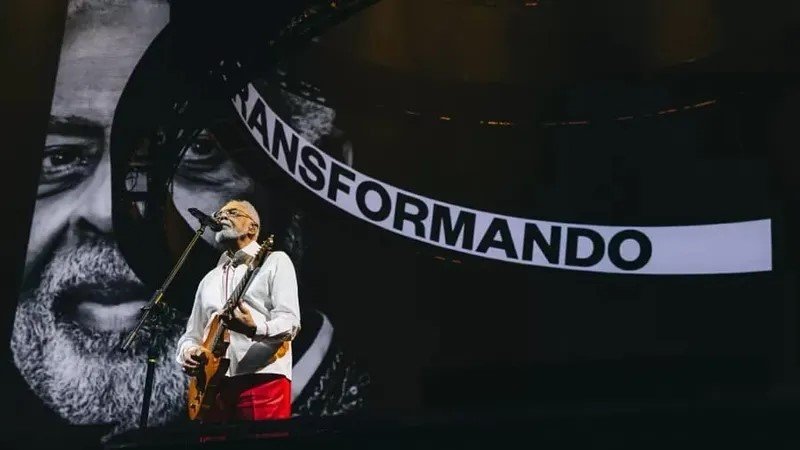 Gilberto Gil na turnê Tempo Rei