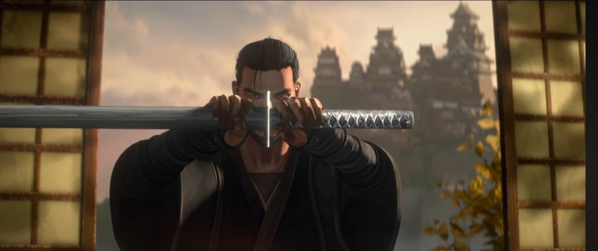 O japão feudal em Predador: Assassino de Assassinos