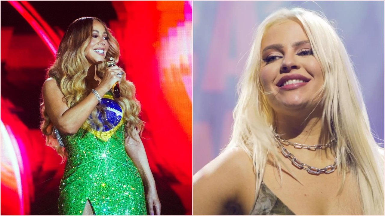Mariah Carey e Luísa Sonza