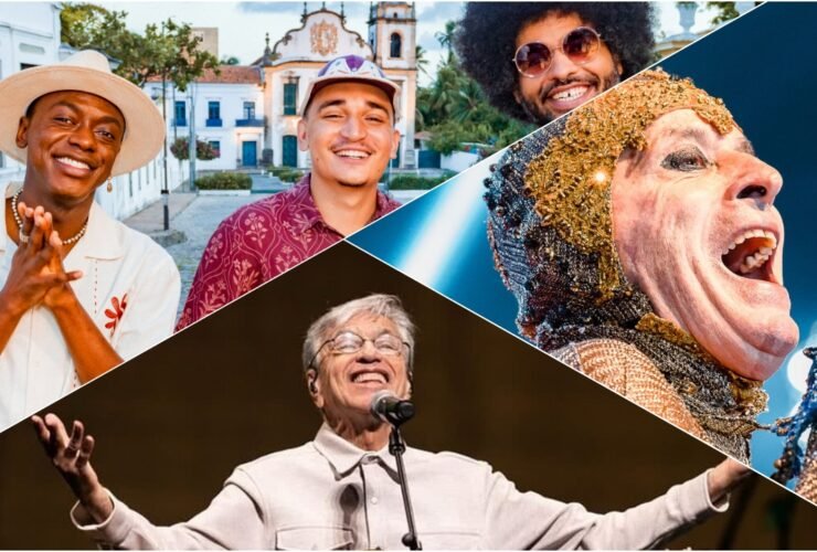 Dominguinho, Caetano Veloso e Ney Matogrosso