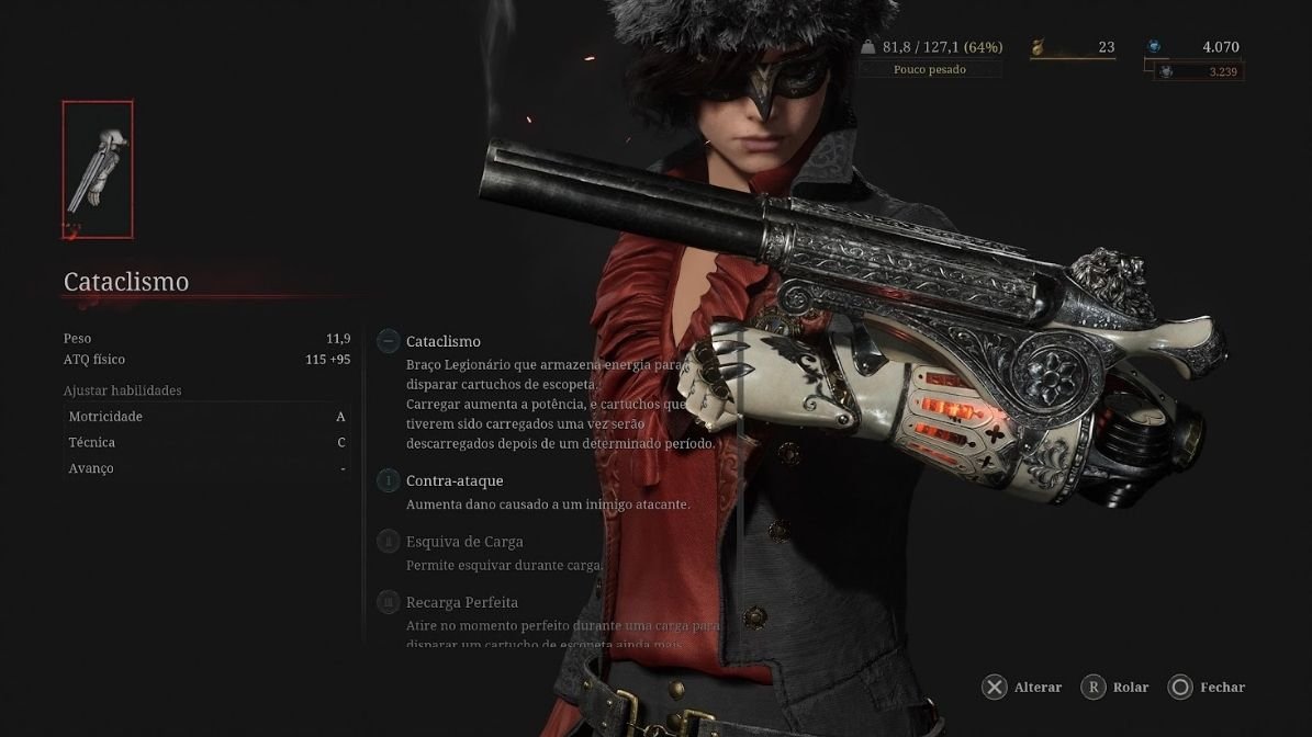 Novo braço em Lies of P: Overture