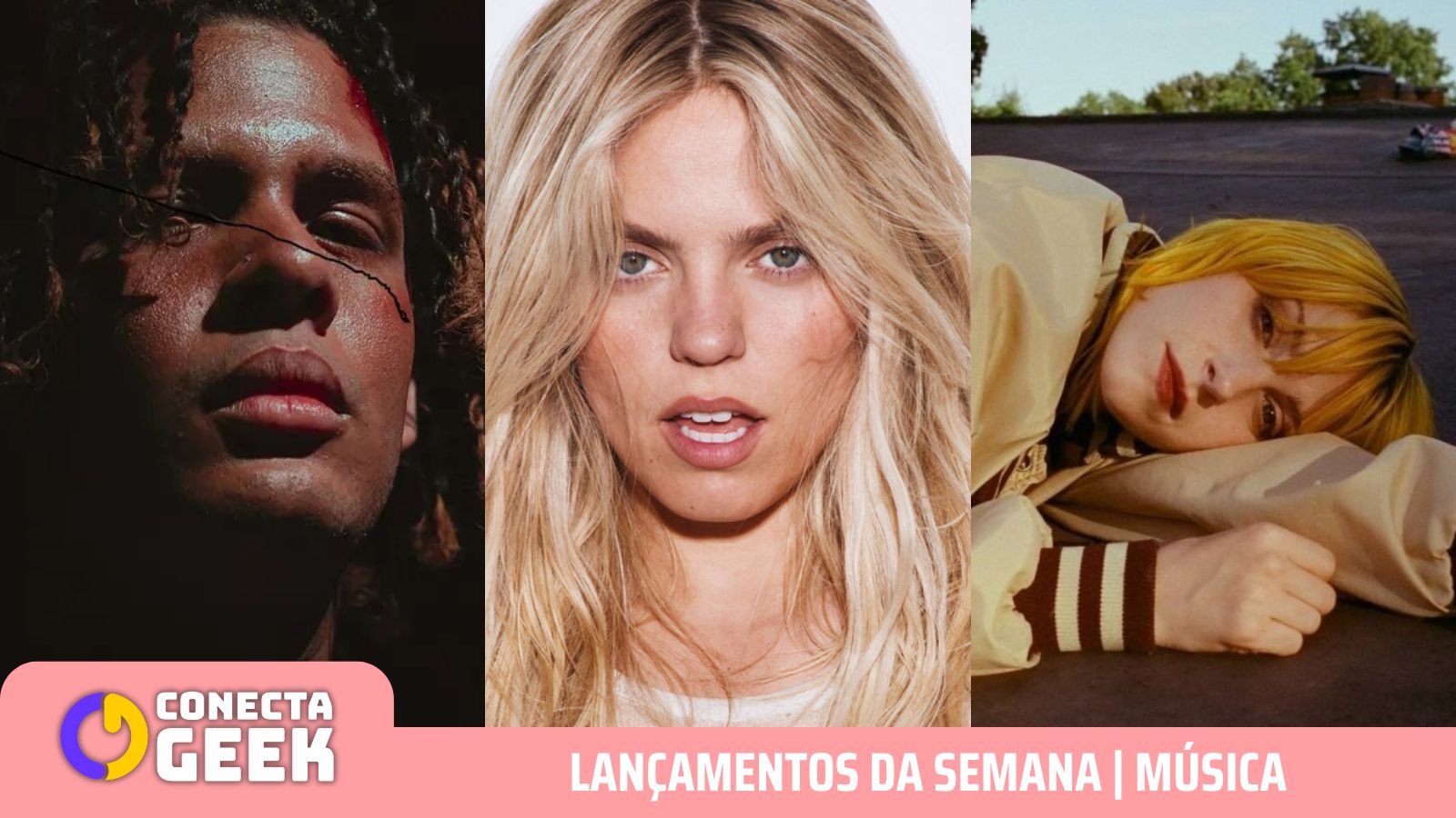 Haeyley Williams, Renée Rapp e Mateus Fazeno Rock