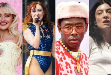 Sabrina Carpenter, Chapell Roan, Tyler The Creator e Lorde.