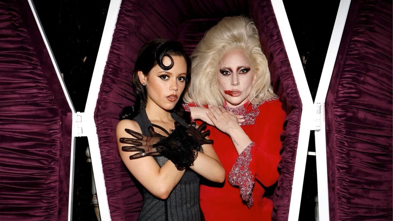 Lady Gaga e Jennie Ortega