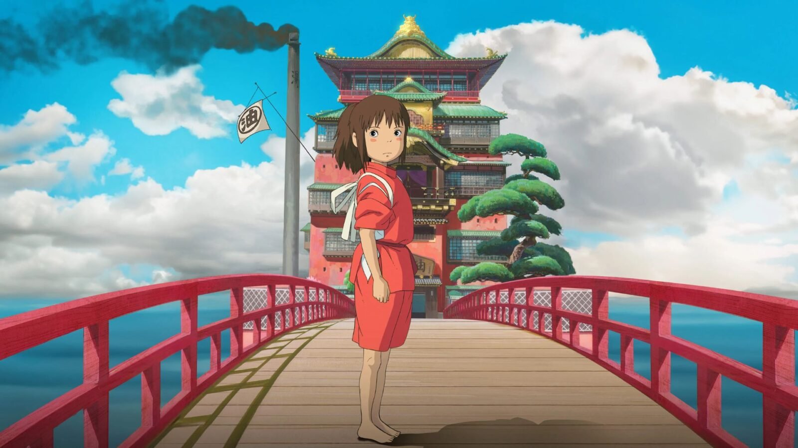 A Viagem de Chihiro, animação do Studio Ghibli.