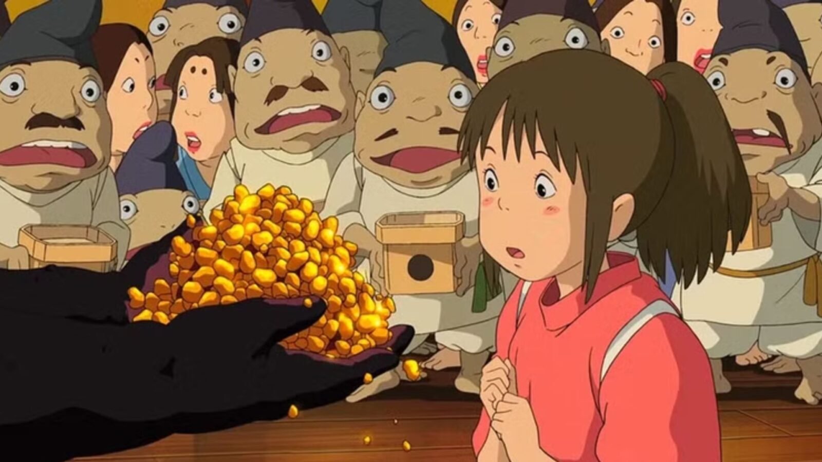 Cena da animação A Viagem de Chihiro.
