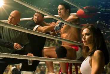 Dwayne Johnson como Mark Kerr em Coração de Lutador: The Smashing Machine