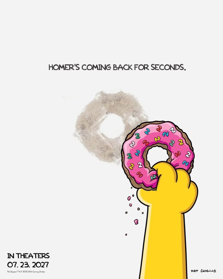 Os Simpsons 2: O Filme ganha pôster oficial e data de estreia nos cinemas