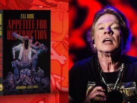 Axl Rose lança HQ cyberpunk inspirada em clássico do Guns N’ Roses
