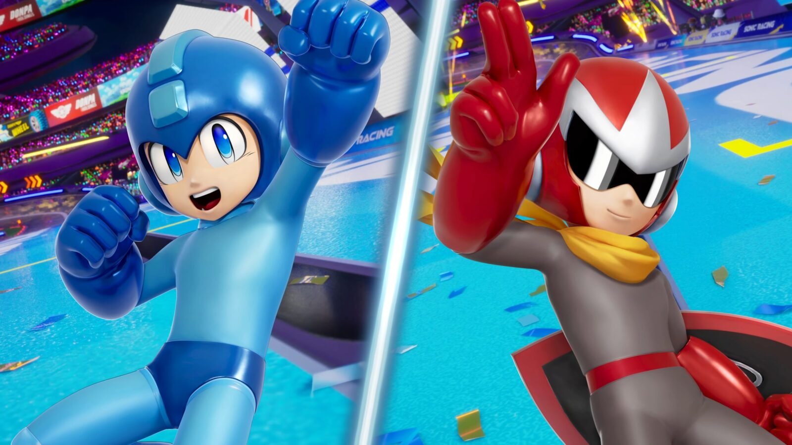 Mega Man Sonic Racing
