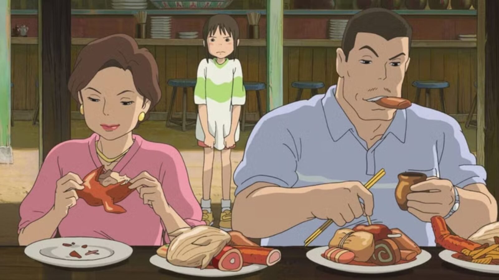 Pais de Chihiro em A Viagem de Chihiro.