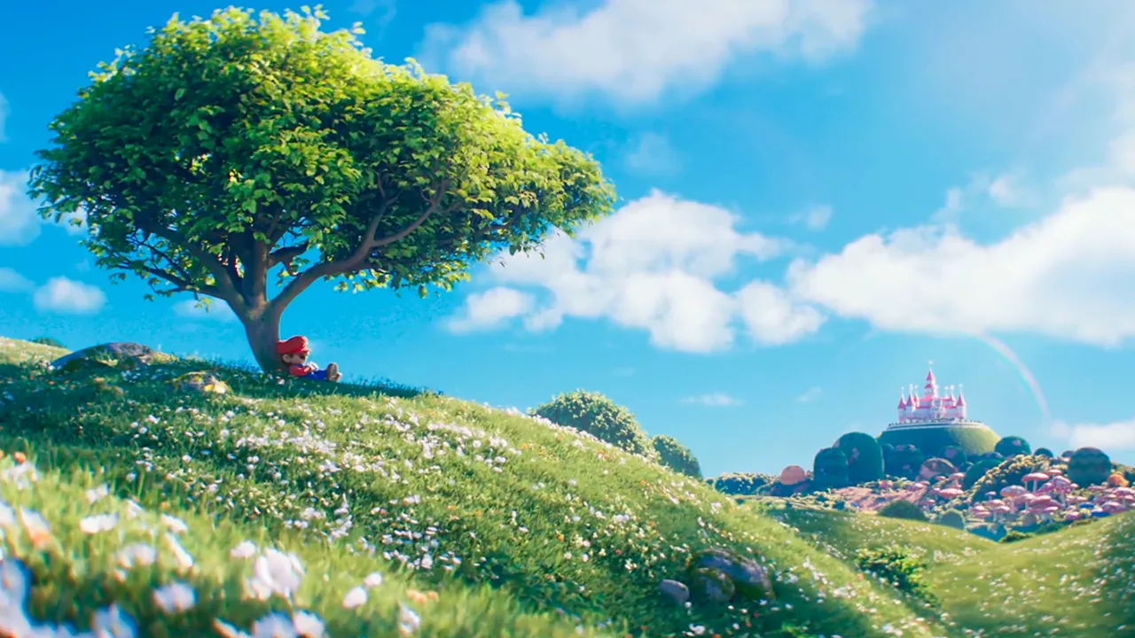 The Super Mario Galaxy trailer