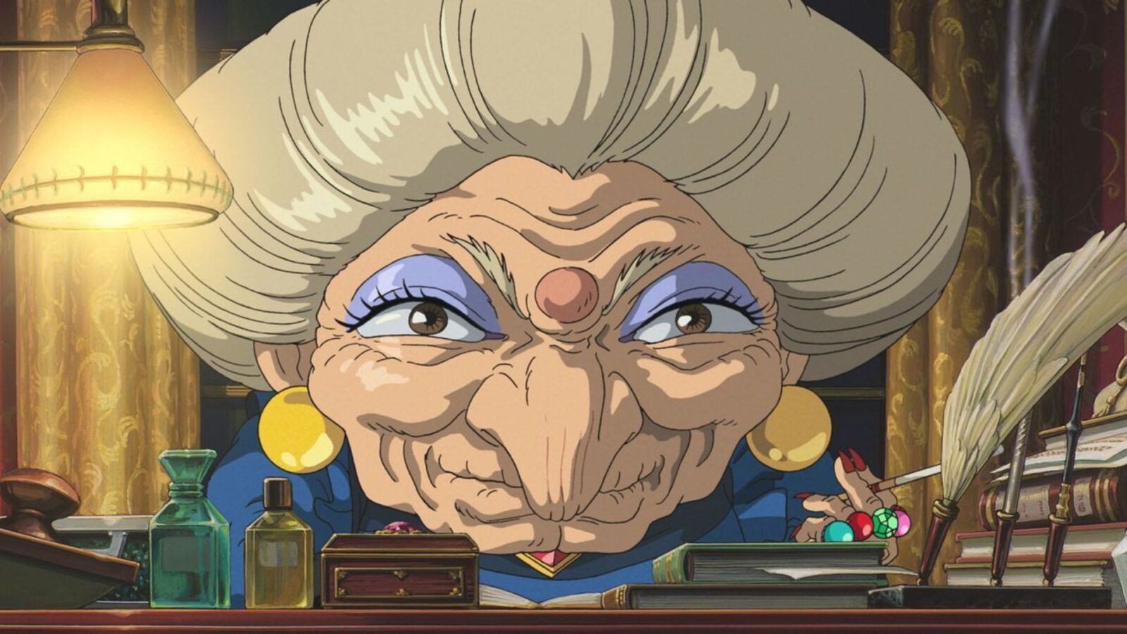 Yubaba em A Viagem de Chihiro.