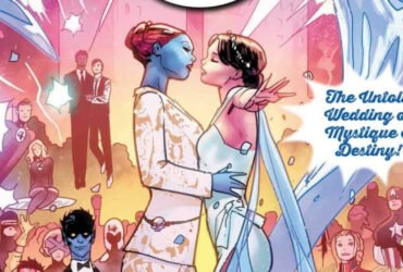 HQ da Marvel com casamento de Mística e Sina chega ao Brasil pela Panini