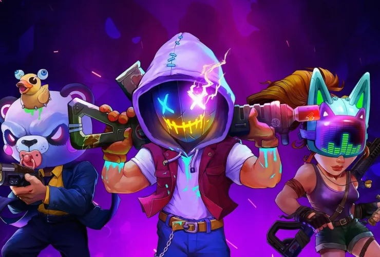 Neon Abyss 2 recebe atualização com banimentos, novo agente e coop online