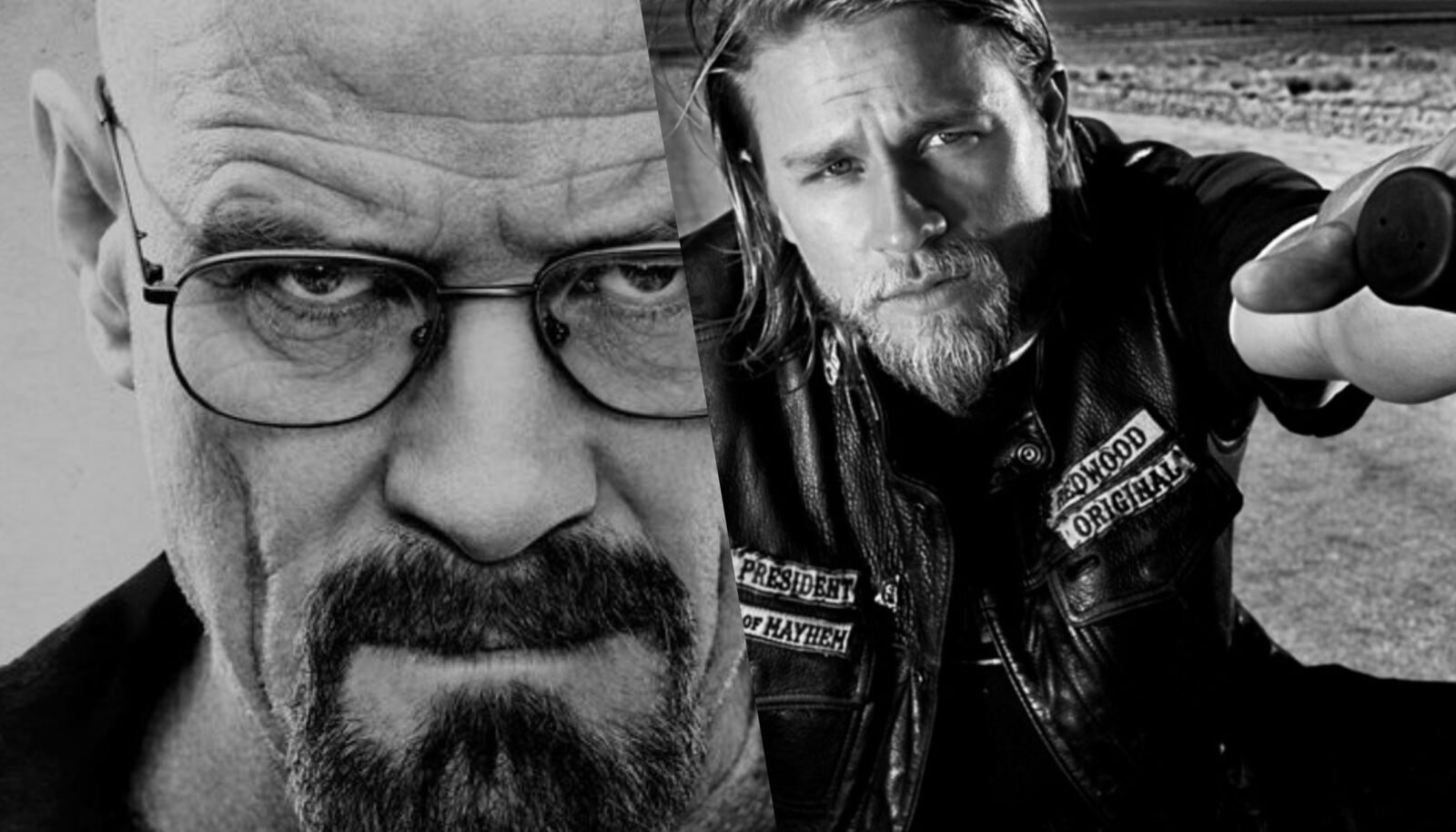 Breaking Bad e Sons Of Anarchy Imagem divulgação