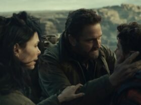 Gerard Butler e Morena Baccarin em Destruição Final 2.