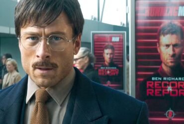 Glen Powell em O Sobrevivente.