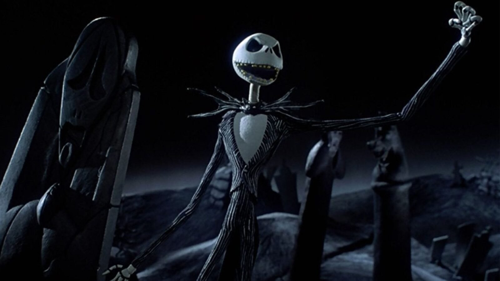 Jack Skellington em O Estranho Mundo de Jack.