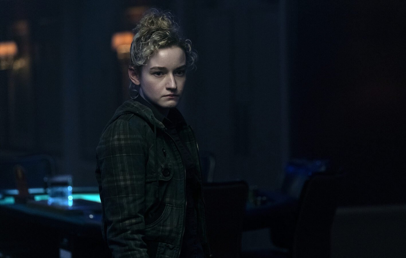Série Ozark da Netflix na 4 temporada, e a atriz Julia Garner como Ruth Langmore.