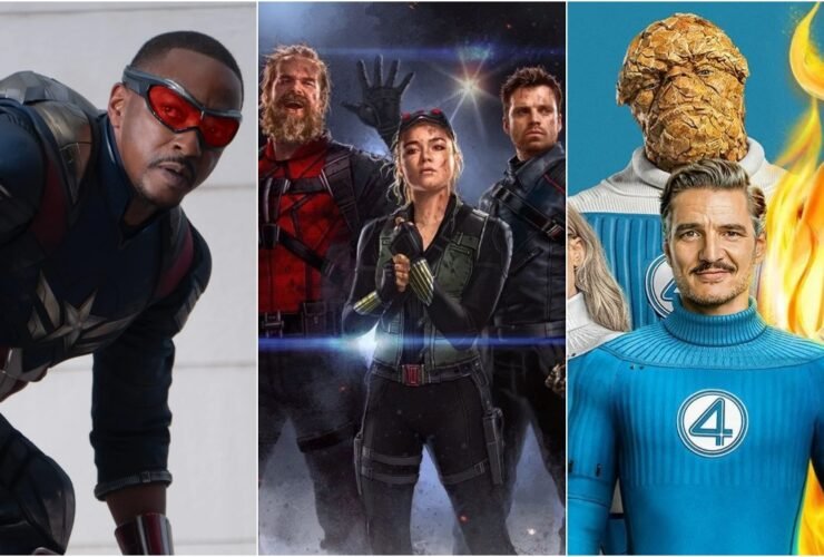 Capitão América, Thunderbolts e Quarteto Fantástico.