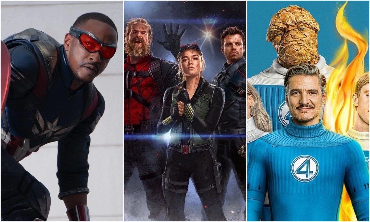 Capitão América, Thunderbolts e Quarteto Fantástico.