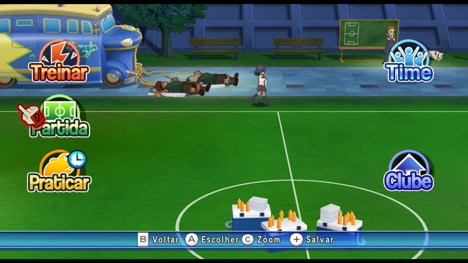 treino inazuma eleve ngo strikers 2013