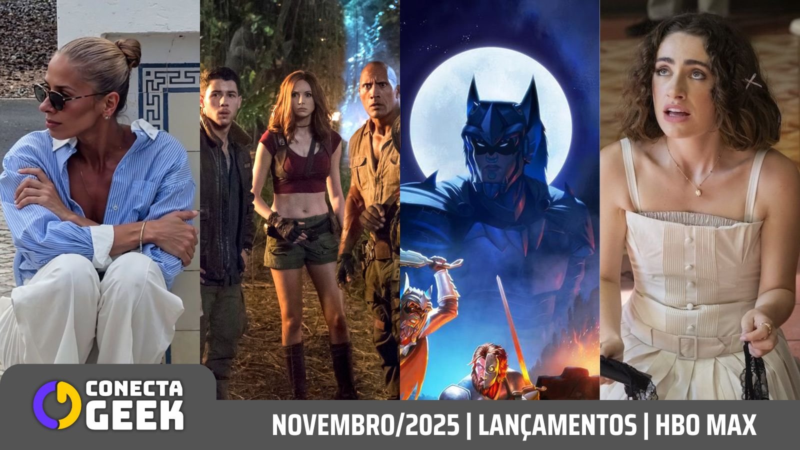 HBO Max lançamentos novembro 2025