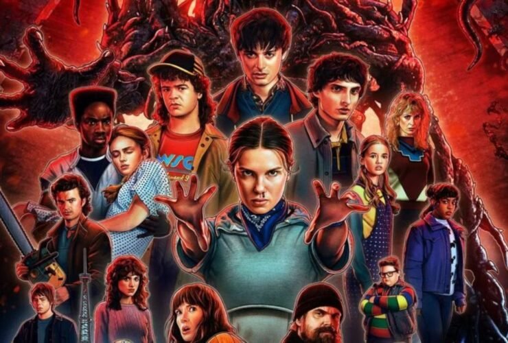 Pôster da última temporada de "Stranger Things" Crédito: Netflix/ Reprodução / Stranger Things