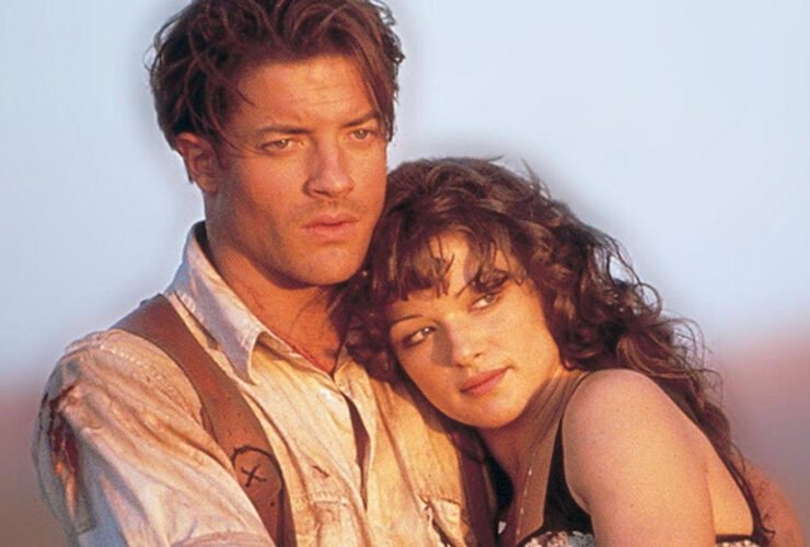 Brendan Fraser e Rachel Weisz em A Múmia 1999