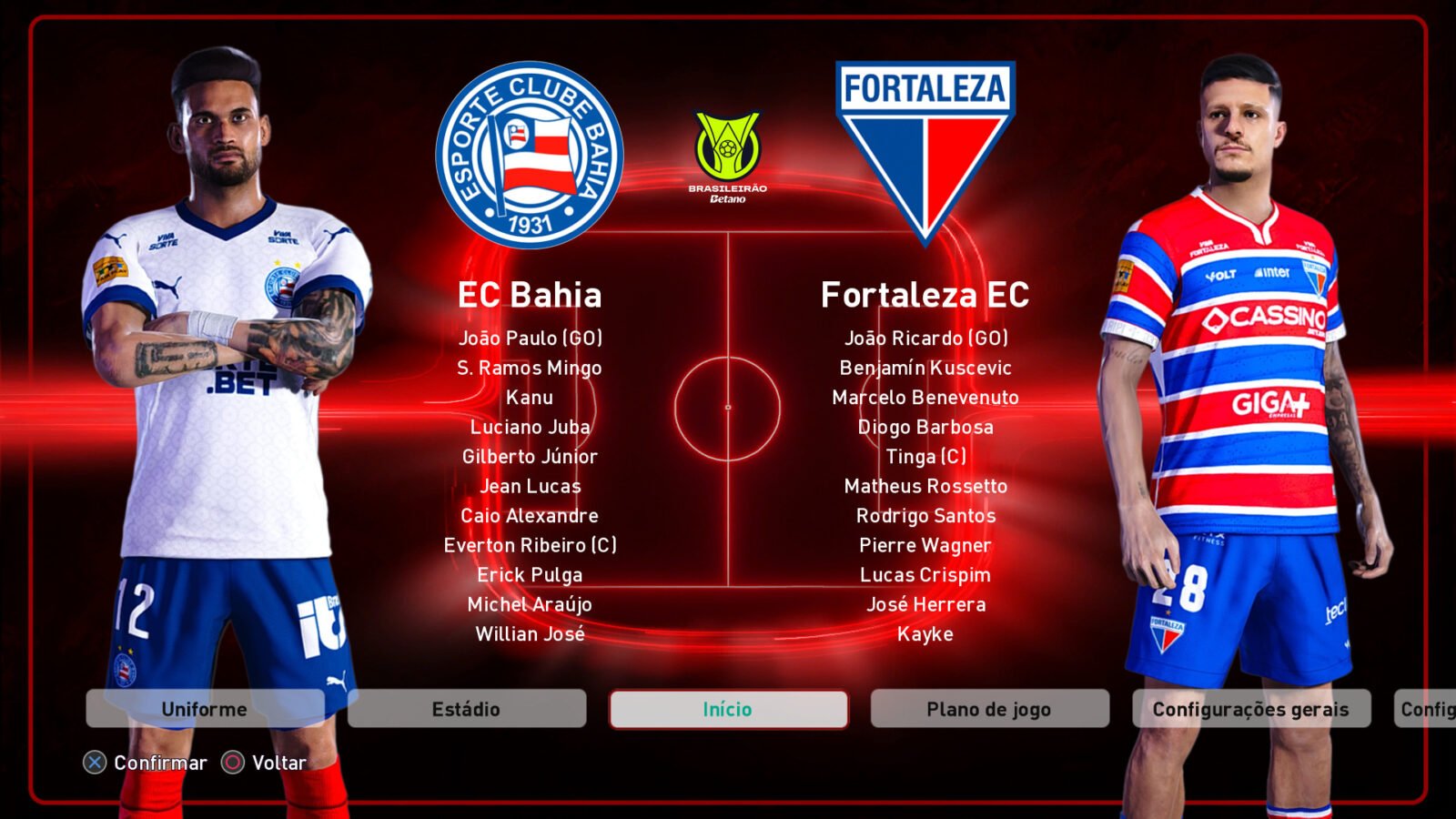 bahia x fortaleza