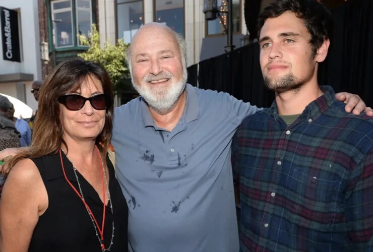 Michele, Rob e Nick Reiner.