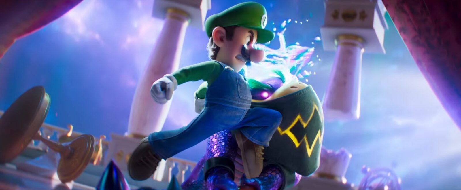 Super Mario Galaxy: O Filme | Animação revela nova cena de ação com o Bowser Jr.