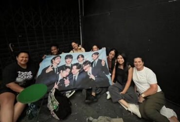 Fãs do BTS acampados em SP