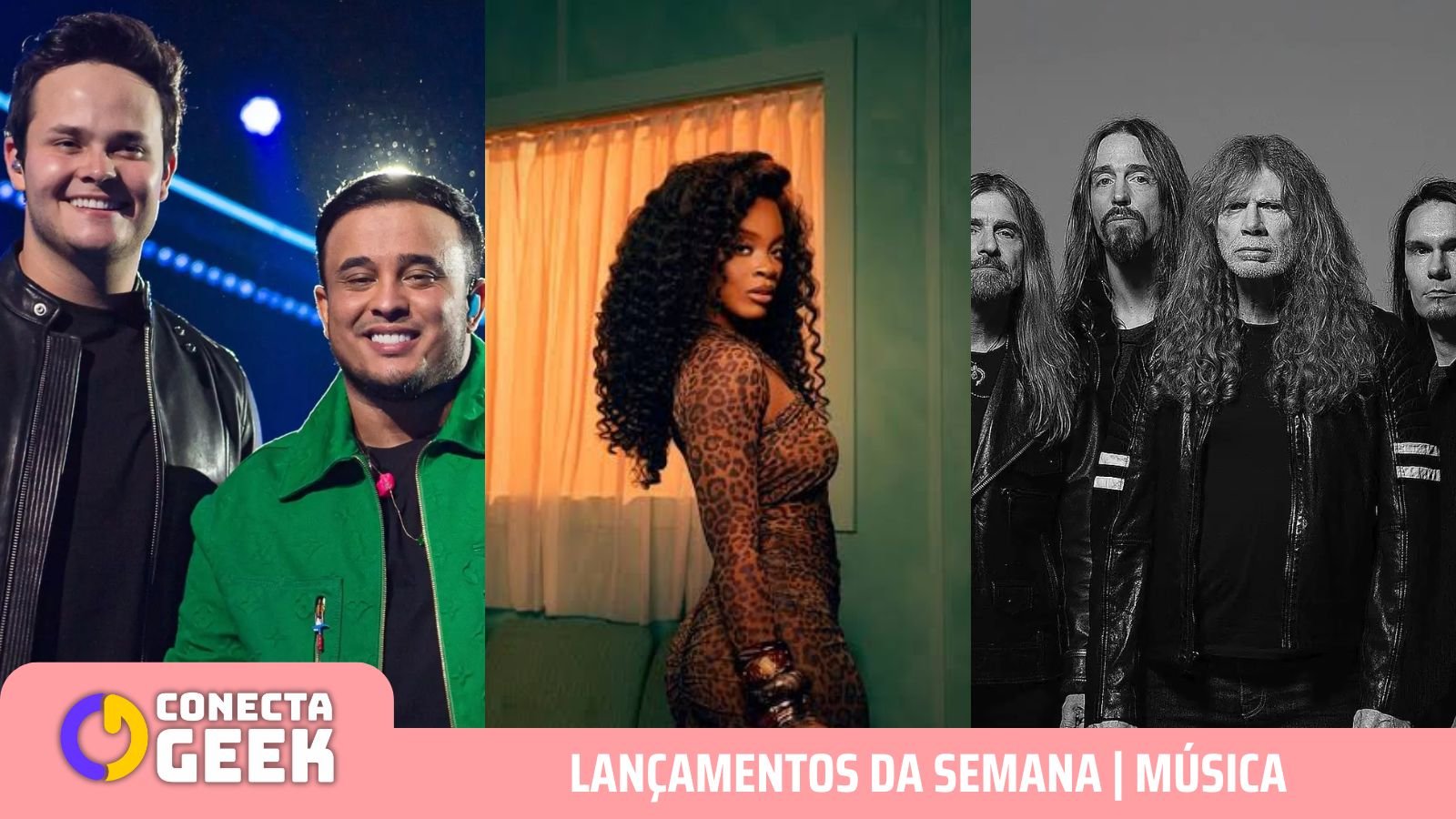 Lançamentos | Megadeth, Matheus & Kauan e mais: os principais álbuns da semana