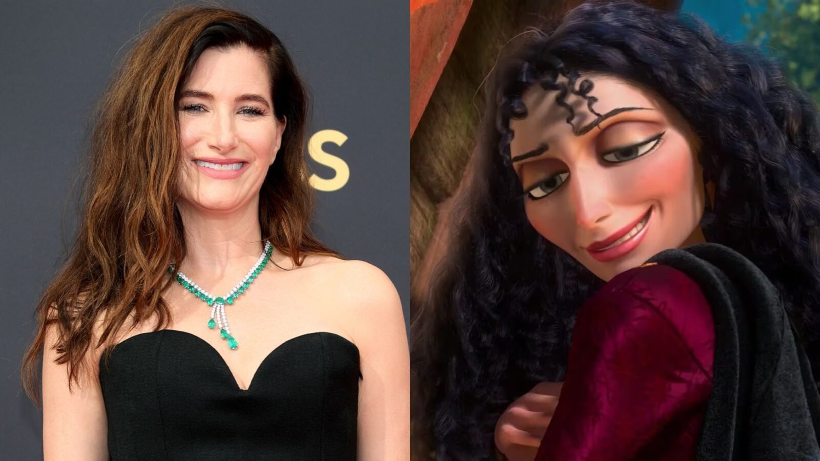 Kathryn Hahn e Mãe Gothel