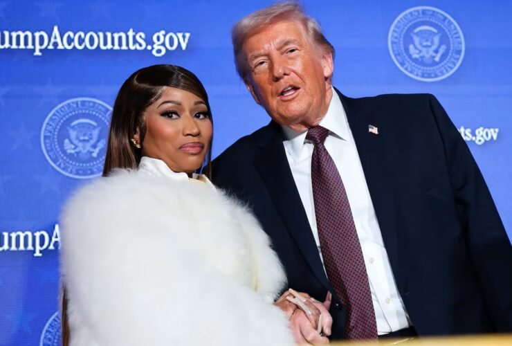 Nicki MInaj e Trump