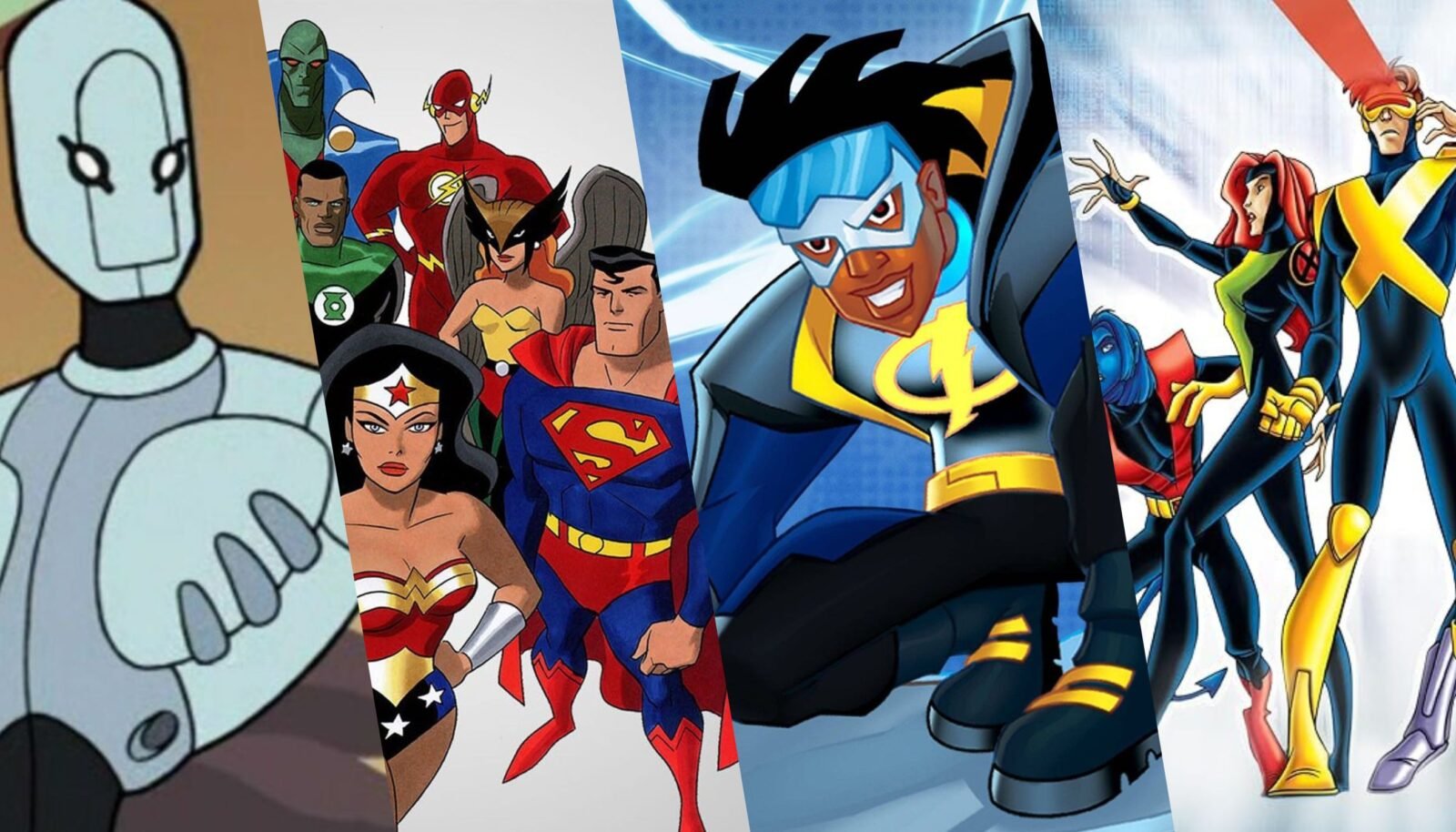 Projeto Zeta, Liga da Justiça, Super Choque e X Men Evolution Warner and Marvel_ Foto Divulgação