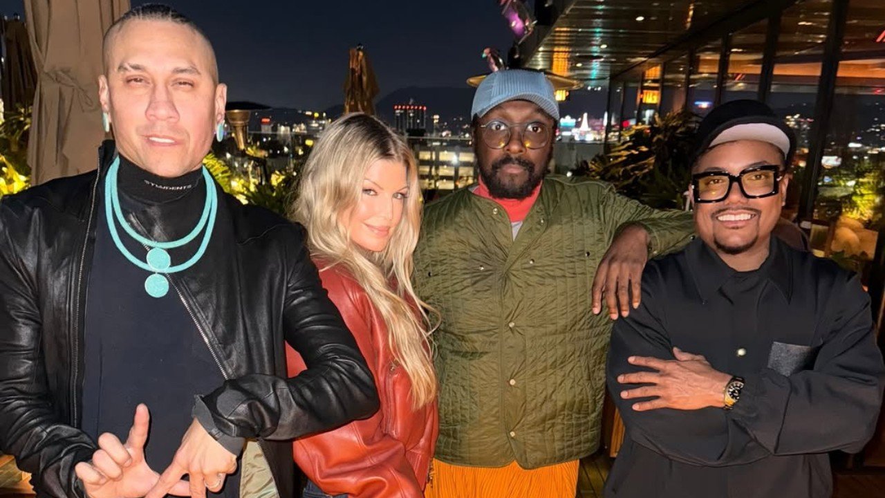 Reencontro da formação clássica do Black Eyed Peas