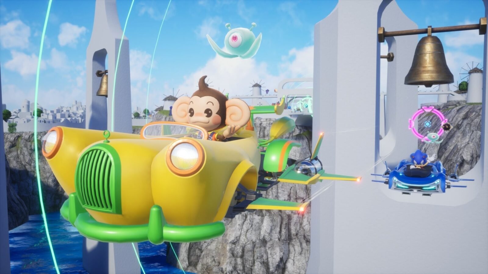 Sonic Racing Super Monkey