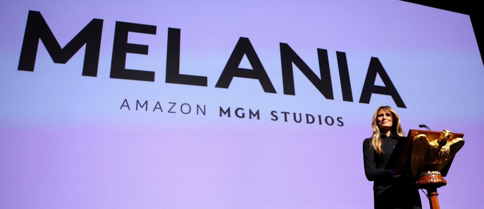 Melania Trump em lançamento do seu documentário