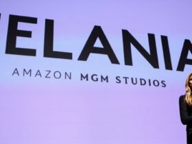 Melania Trump em lançamento do seu documentário