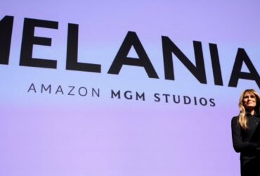 Melania Trump em lançamento do seu documentário