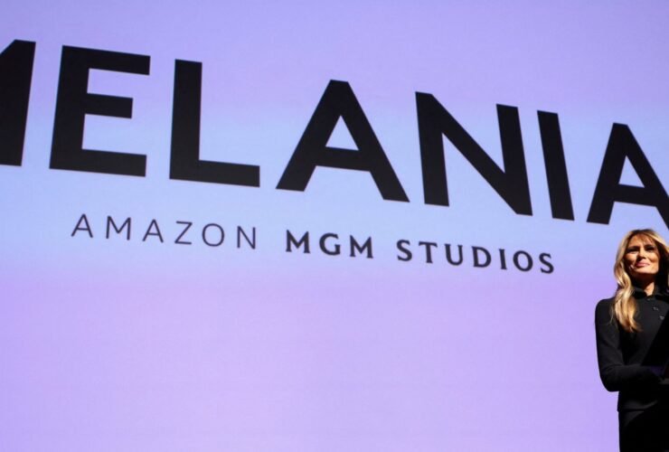 Melania Trump em lançamento do seu documentário