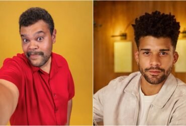 Babu Santana e Lucas Leto