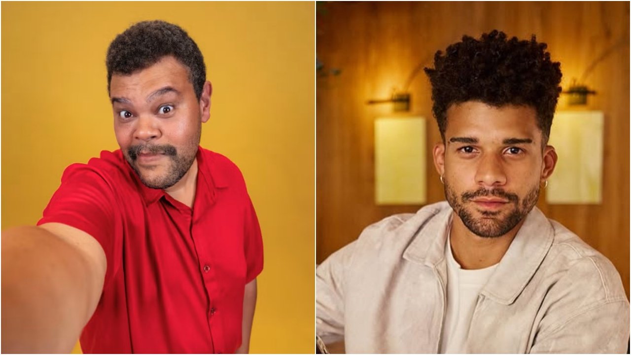 Babu Santana e Lucas Leto