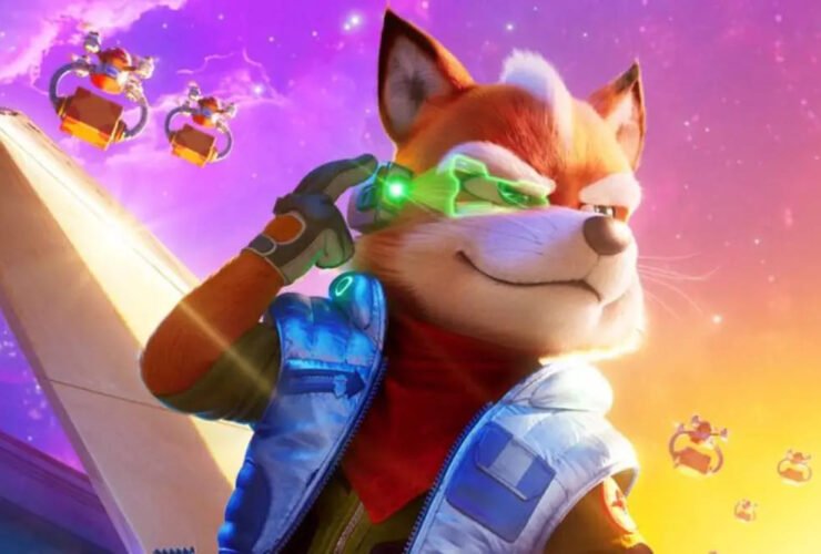 Fox McCloud super mario