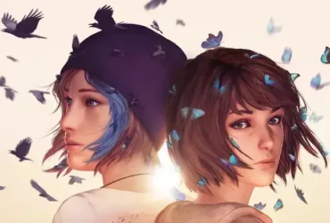 Capa com as duas personagens principais do game